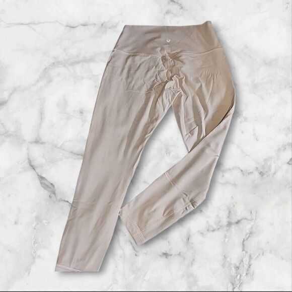 Lululemon Size 10 Aligns 25" Light Pink - Picture 3 of 5